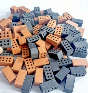 Keramické cihličky 5ks